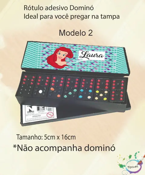 Adesivo para Dominó-ariel