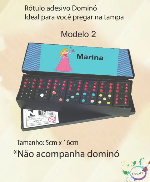 Adesivo para Dominó-aurora