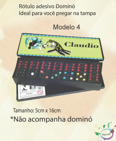 Adesivo para Dominó-ben 10