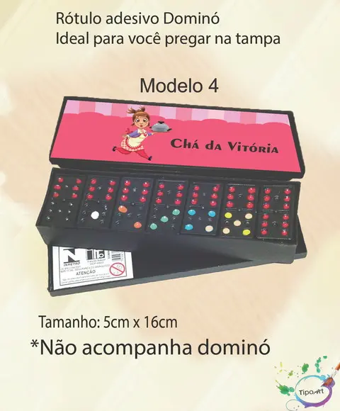 Adesivo para Dominó-chá de Cozinha/panela