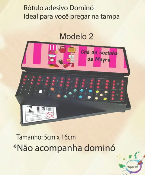 Adesivo para Dominó-chá de Cozinha/panela