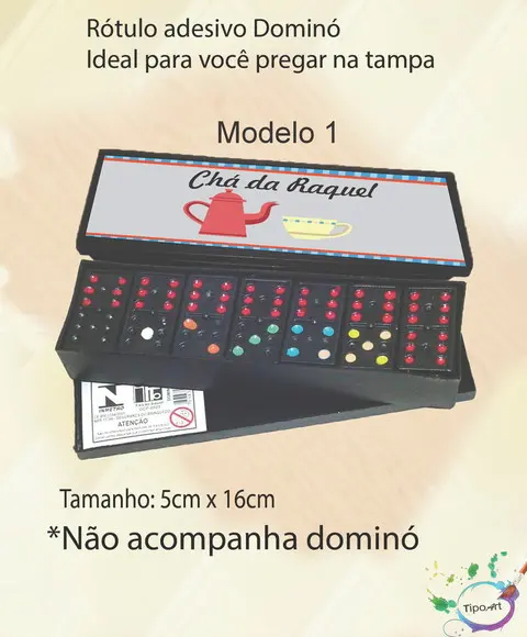 Adesivo para Dominó-chá de Cozinha/panela