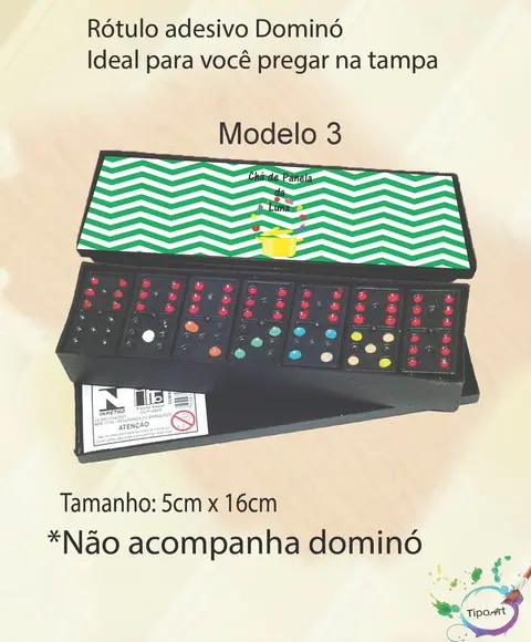 Adesivo para Dominó-chá de Cozinha/panela