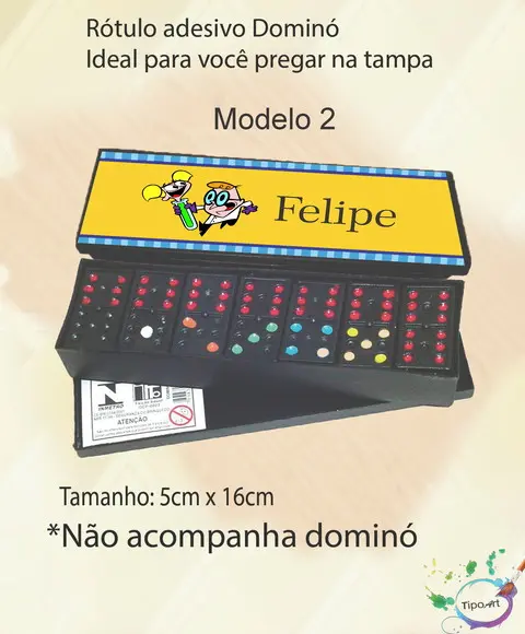 Adesivo para Dominó-dexter