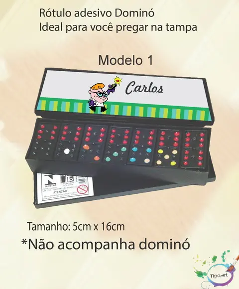 Adesivo para Dominó-dexter