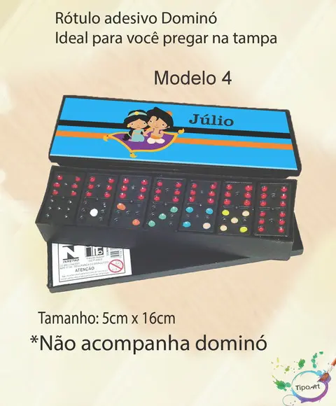 Adesivo para Dominó-jasmine