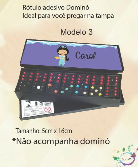 Adesivo para Dominó-jasmine