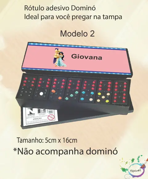 Adesivo para Dominó-jasmine
