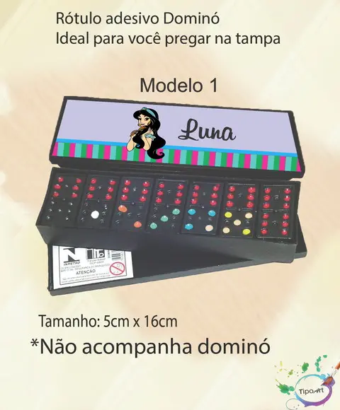 Adesivo para Dominó-jasmine