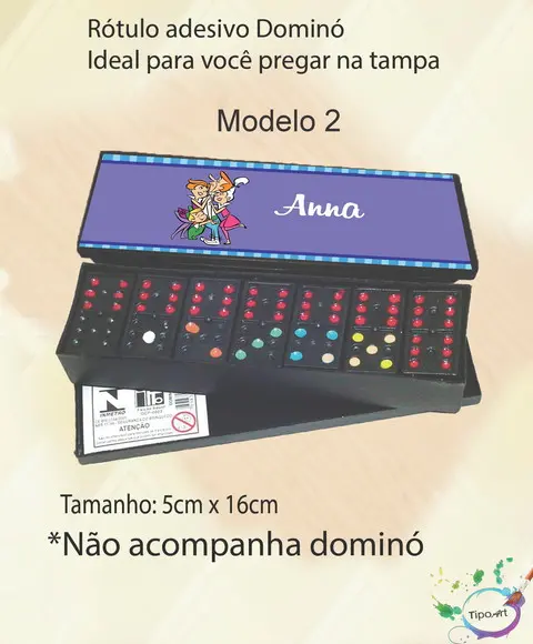 Adesivo para Dominó-jetsons
