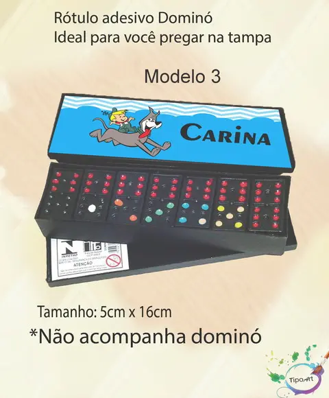 Adesivo para Dominó-jetsons
