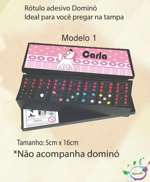 Adesivo para Dominó-marie