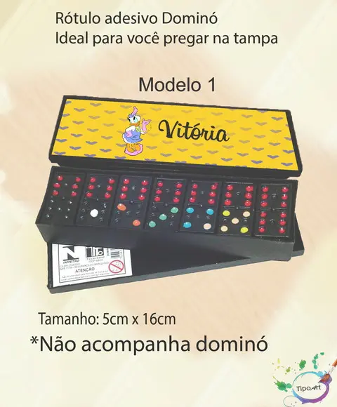 Adesivo para Dominó-margarida