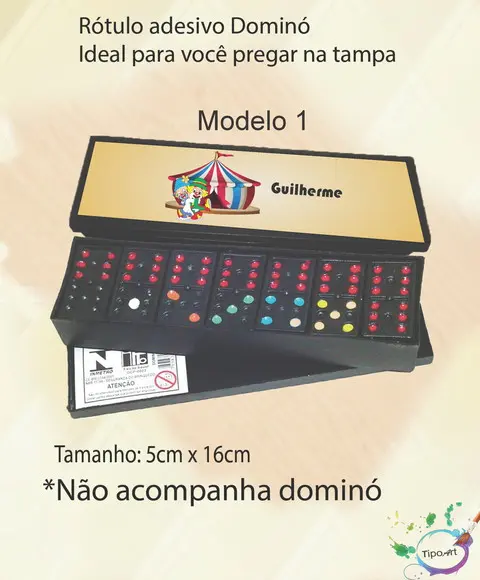 Adesivo para Dominó-patatí Patatá