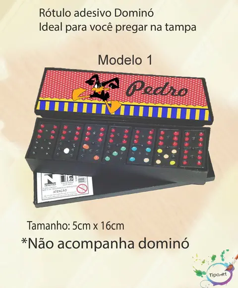 Adesivo para Dominó-patolino