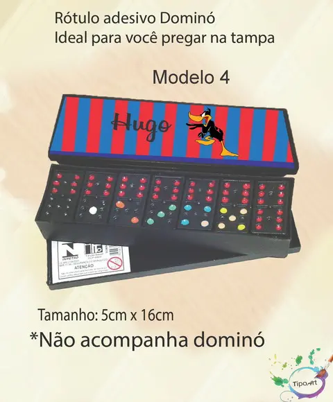 Adesivo para Dominó-patolino