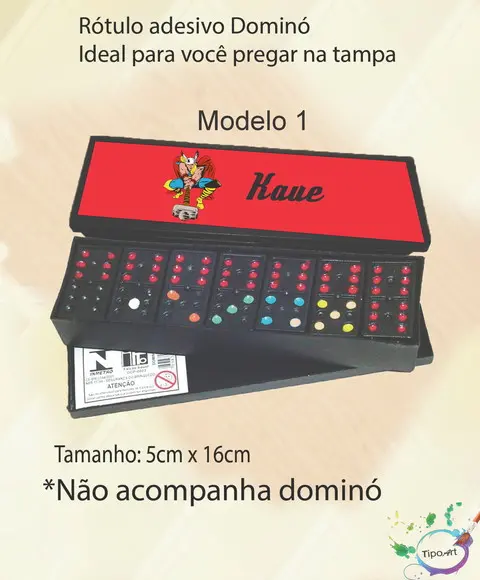 Adesivo para Dominó-thor