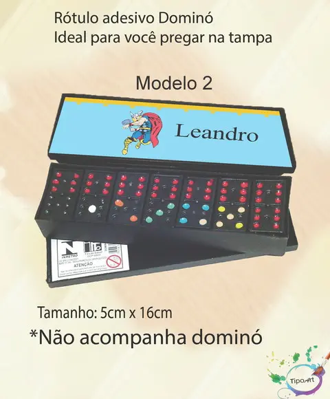 Adesivo para Dominó-thor