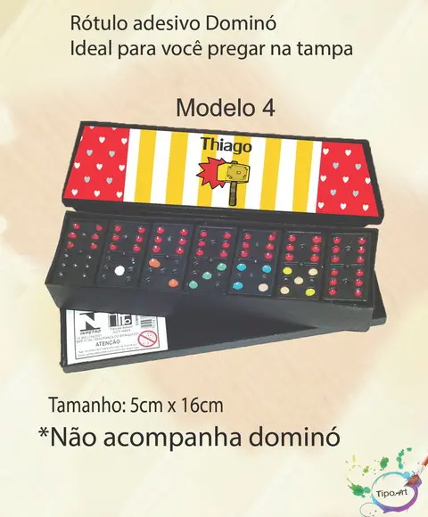 Adesivo para Dominó-thor
