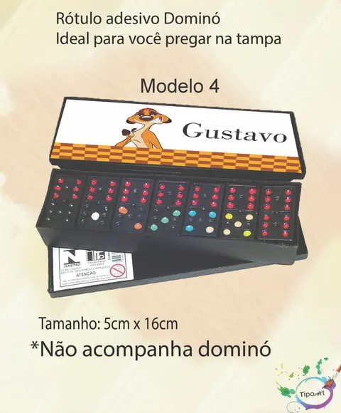 Adesivo para Dominó-timão