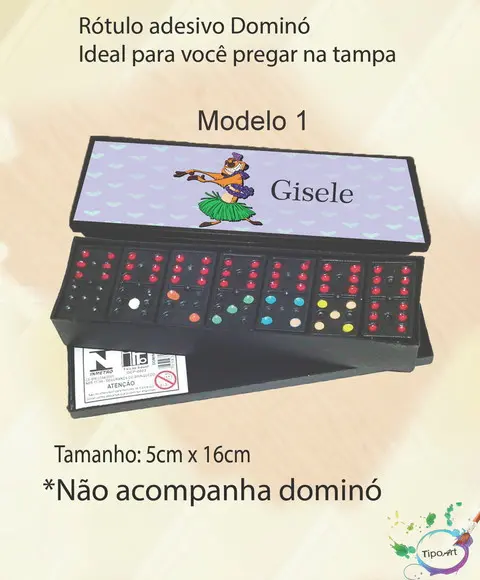 Adesivo para Dominó-timão