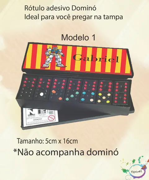 Adesivo para Dominó-transformers