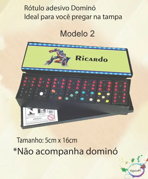 Adesivo para Dominó-transformers