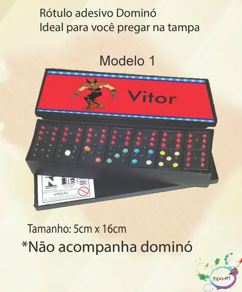 Adesivo para Dominó-x Mens