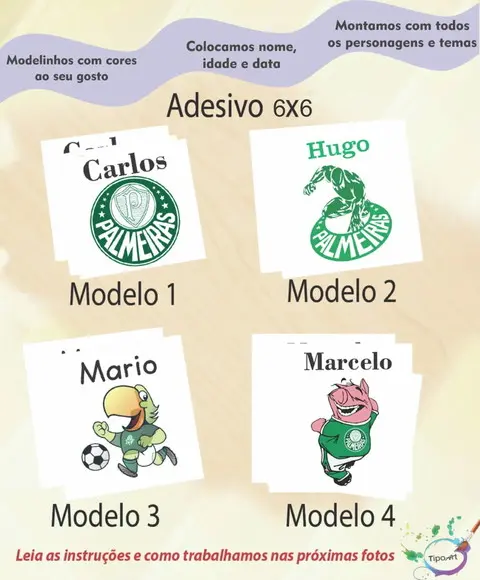 Adesivo Quadrado 6x6-verdão