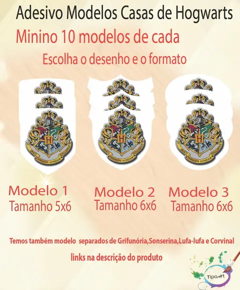 Adesivo- Formato Especial-hogwarts