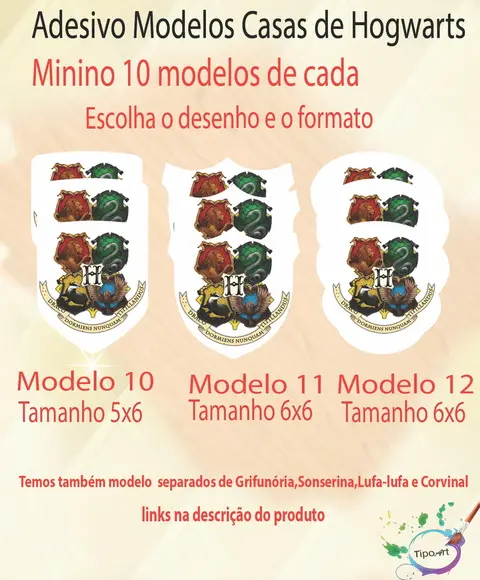 Adesivo- Formato Especial-hogwarts
