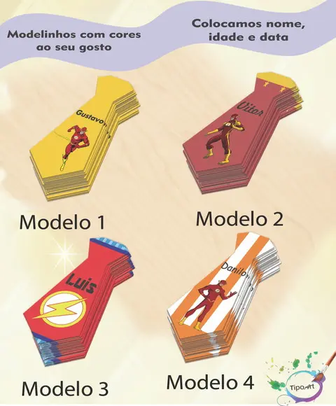 Adesivo(formato Gravata)- Flash