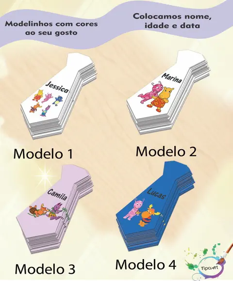 Adesivo(formato Gravata)-backyardigans