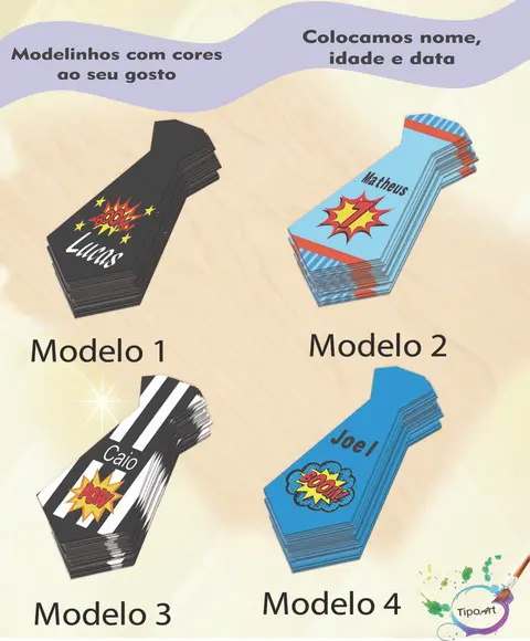 Adesivo(formato Gravata)-bomba