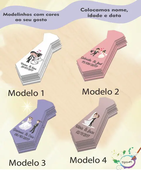 Adesivo(formato Gravata)-casal