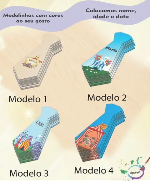 Adesivo(formato Gravata)-circo