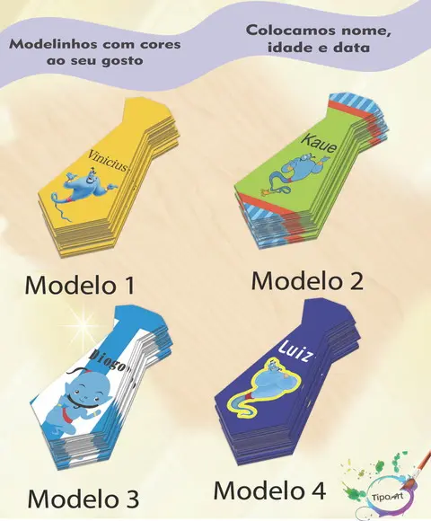 Adesivo(formato Gravata)-genio