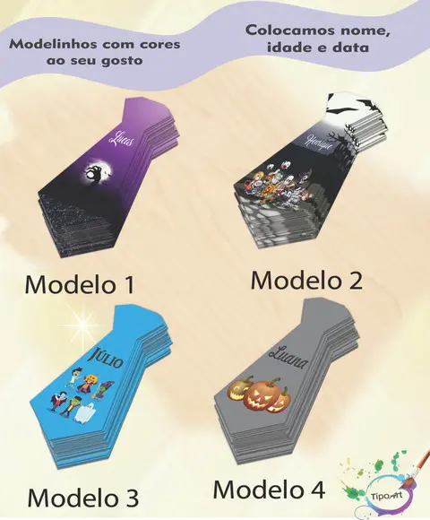 Adesivo(formato Gravata)-halloween#2