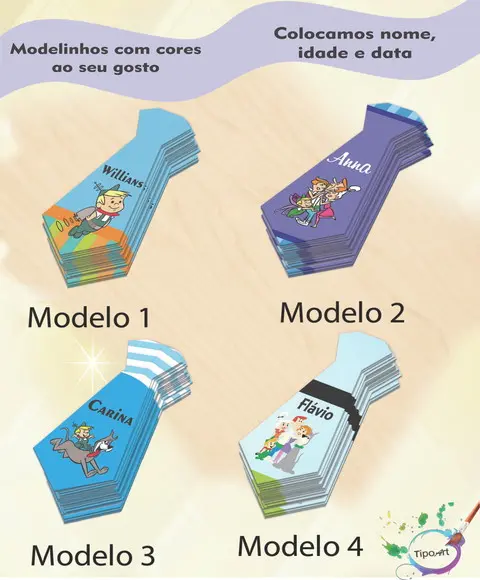 Adesivo(formato Gravata)-jetsons