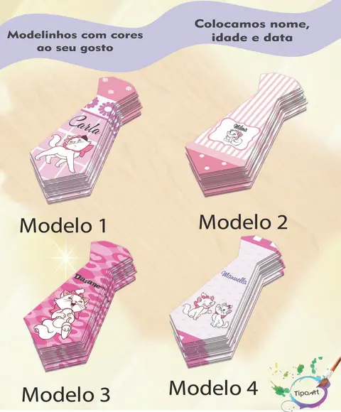 Adesivo(formato Gravata)-marie