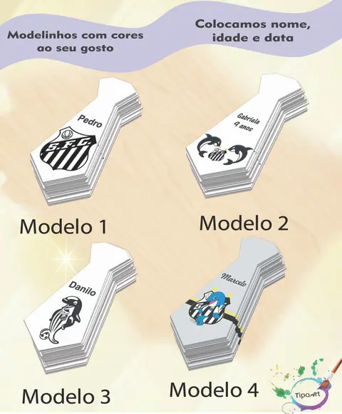 Adesivo(formato Gravata)-peixe