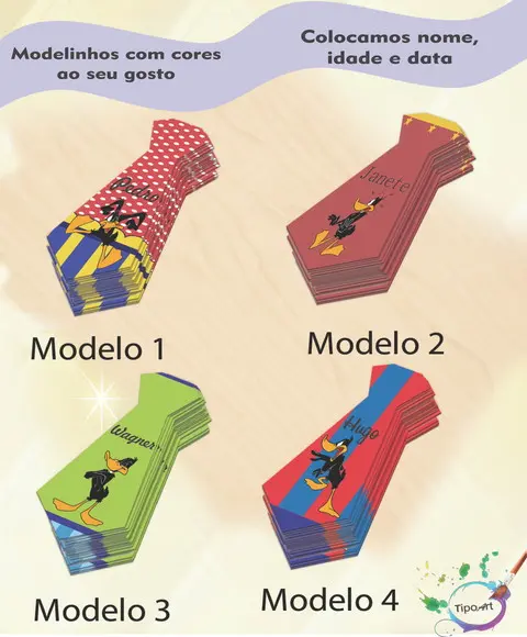 Adesivo(formato Gravata)-patolino
