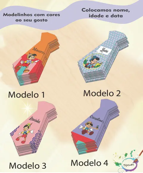 Adesivo(formato Gravata)-pinoquio