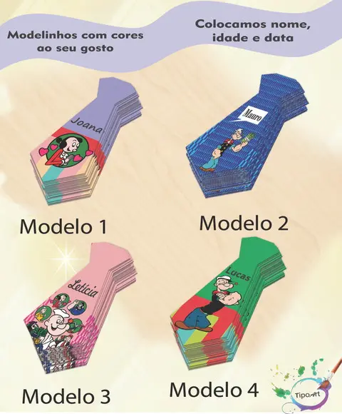 Adesivo(formato Gravata)-popai