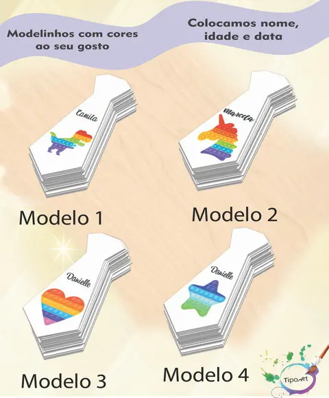 Adesivo(formato Gravata)-pop Fidget