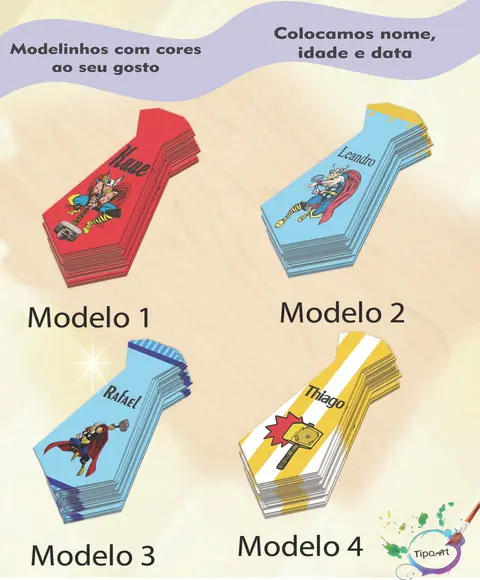 Adesivo(formato Gravata)-thor