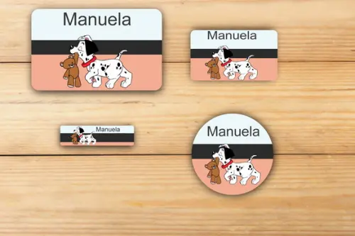Adesivos Escolar -101 Dalmatas-mod 1