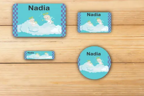 Adesivos Escolar -anjo-mod 2