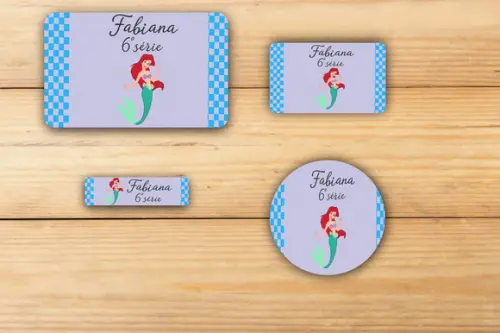 Adesivos Escolar -ariel-mod 3