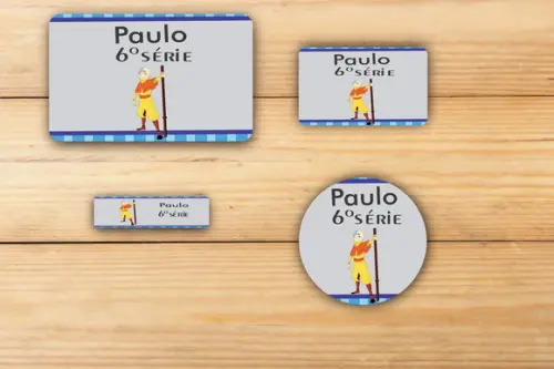 Adesivos Escolar -avatar Aang-mod 2